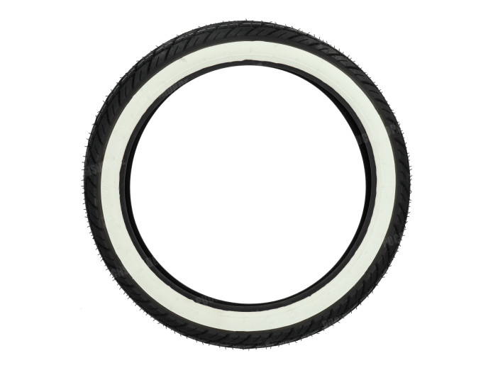 17 inch 2.75x17 Kenda K418 band semi slick white wall 