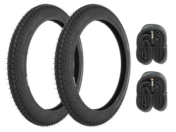 16 inch 2.25x16 Anlas NR-7 Reifen mit Schlauch Satz product