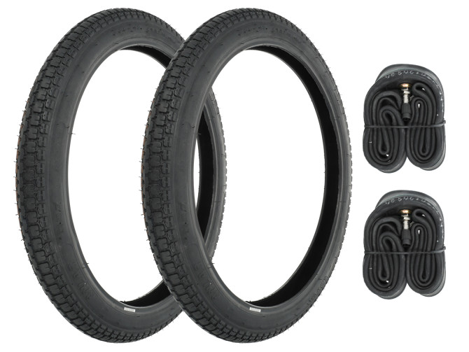 17 inch 2.25x17 Anlas NR-7 tires set Puch Maxi / X30 / universal product