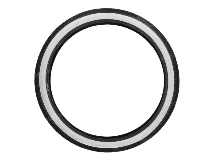 19 inch 2.25x19 Anlas NR-7 tire white wall set Puch MV / VS
