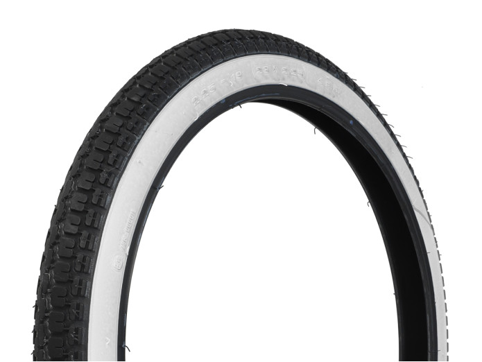 19 Zoll 2.25x19 Anlas NR-7 Reifen White wall Puch MV / VS