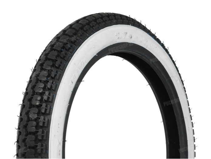 17 Zoll 2.75x17 Anlas NR-7 Reifen White wall