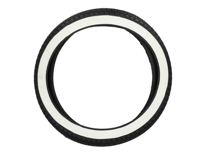 16 Zoll 2.25x16 Sava / Mitas B8 Reifen Weisswand Straßenprofil