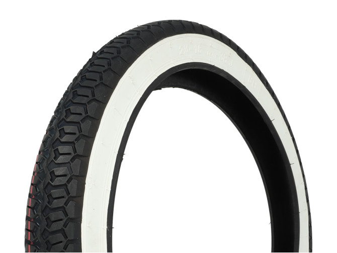 16 inch 2.25x16 Sava / Mitas B8 band whitewall straatprofiel product