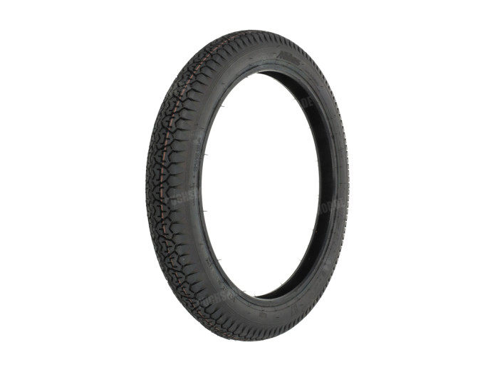 17 inch 2.75x17 Mitas B-7 tire street profile
