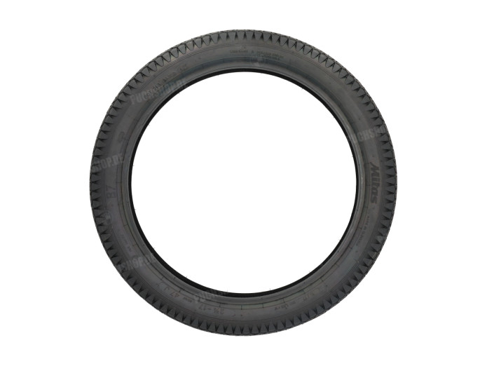 17 inch 2.75x17 Mitas B-7 tire street profile