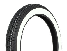 17 inch 2.75x17 Mitas B-7 whitewall tire 17 inch 2.75x17 Mitas B-7 whitewall tire