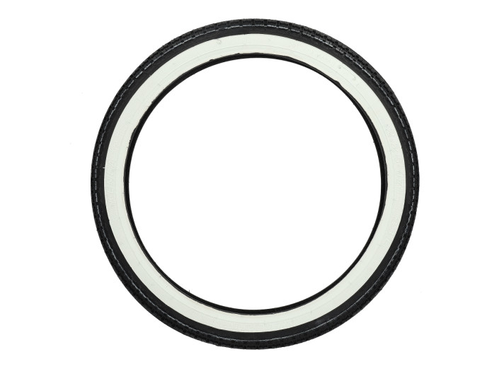 17 inch 2.25x17 Kenda K252 band white wall met straatprofiel