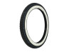 16 inch 2.25x16 Kenda K252 tire white wall street profile