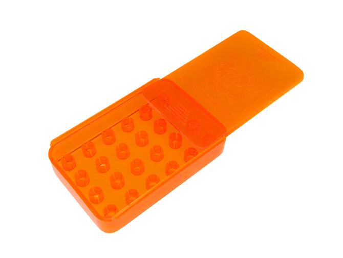 Sproeier opberg doosje Malossi voor 5mm Dellorto sproeiers product