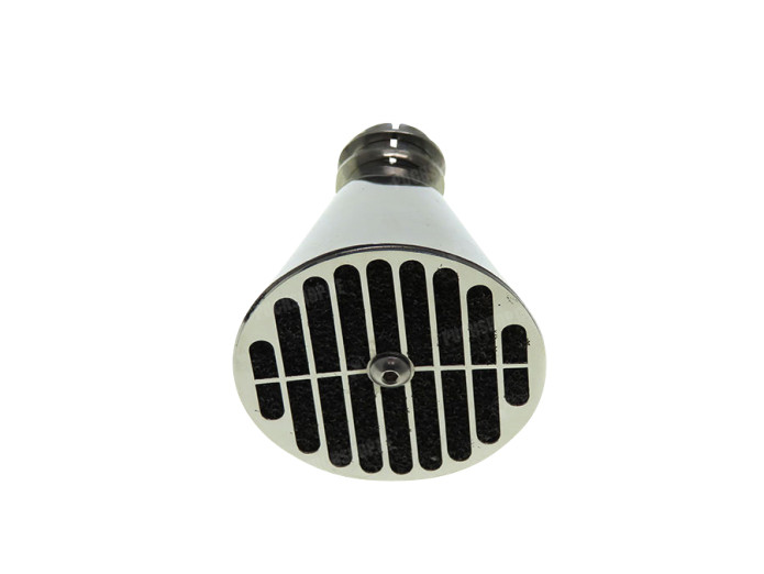 Luchtfilter 20mm Bing 12-15mm schuim MLM RVS gepolijst