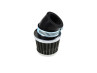 Air filter 32mm power 45 degrees angled chrome thumb extra