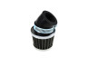 Air filter 32mm power 45 degrees angled chrome thumb extra