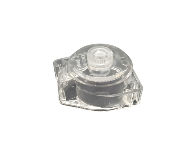 Dellorto SHA carburetor float chamber transparent Malossi with drain plug product