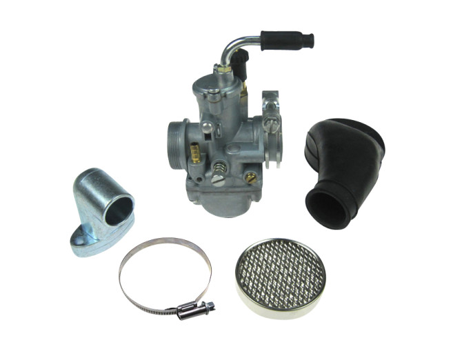 Dellorto PHBG 19.5mm carburetor replica set with manifold and air filter product