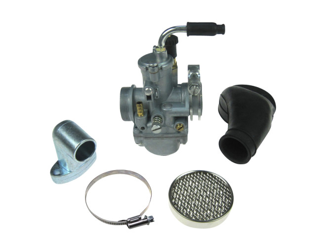 Dellorto PHBG 17.5mm carburetor replica with manifold and air filter product