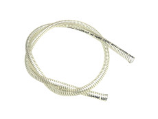 Fuel hose 6x11mm PVC with spring high quality (1 meter)