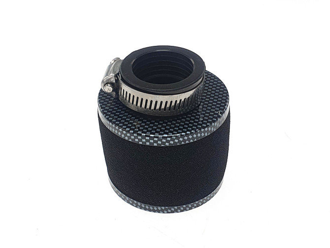 Air filter 35mm foam black with carbon look product