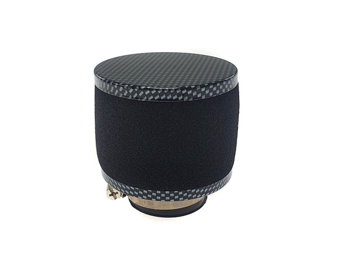 Air filter 35mm foam black with carbon look product