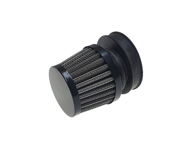 Luchtfilter 60mm power klein zwart Dellorto SHA  product