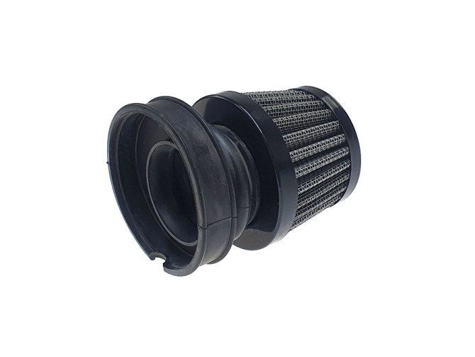 Luchtfilter 60mm power klein zwart Dellorto SHA  product