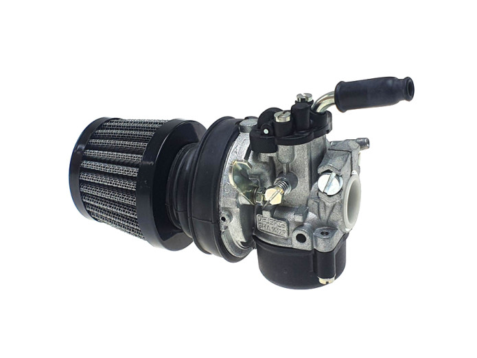 Luchtfilter 60mm powerfilter zwart (Dellorto SHA)
