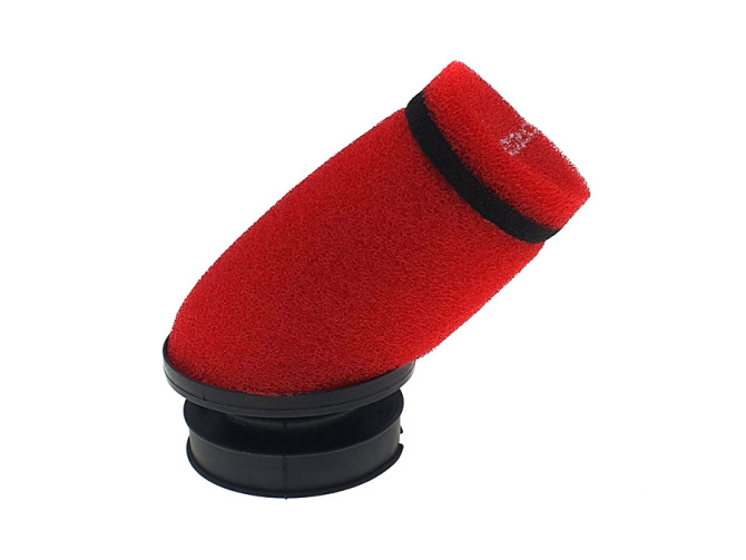 Luchtfilter 60mm power TNT rood schuin Dellorto SHA  product