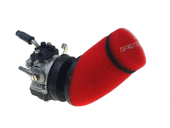 Luchtfilter 60mm schuim TNT schuin rood (Dellorto SHA) product