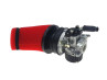 Luchtfilter 60mm power TNT rood schuin Dellorto SHA  thumb extra