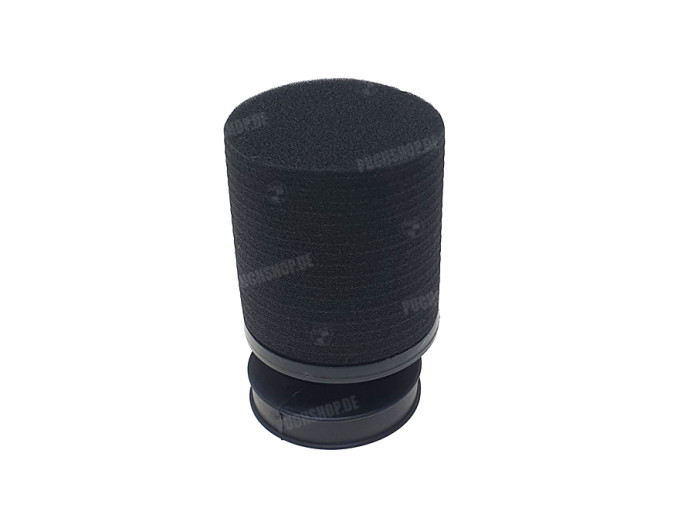 Air filter 60mm foam Racing black (Dellorto SHA)