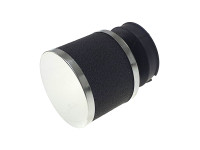 Luchtfilter 60mm schuim zwart met chroom Athena Dellorto SHA