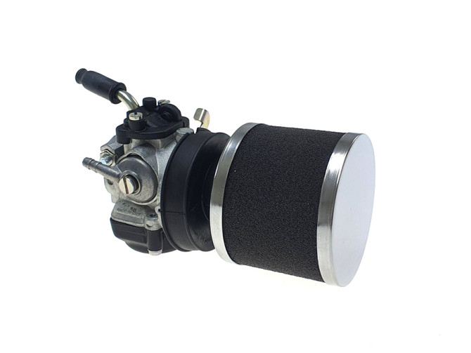 Luchtfilter 60mm schuim zwart met chroom Athena Dellorto SHA product