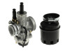 Polini CP 21mm carburetor cable choke clamp connection with air filter