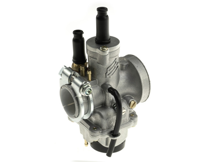 Polini CP 21mm carburetor cable choke clamp connection with air filter