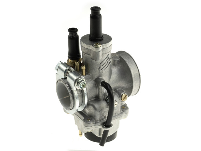Polini CP 21mm carburetor cable choke clamp connection with air filter