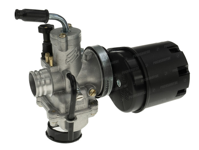 Polini CP 21mm carburetor spigot manual choke with air filter main