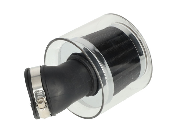 Air filter 35mm powerfilter with cap angled 45 degrees (Dellorto PHBG)