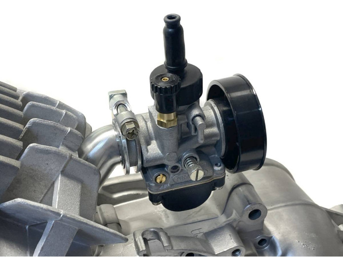 Spruitstuk Dellorto PHBG 74cc Airsal Eurokit + andere cilinders 21mm Puch Monza / M50