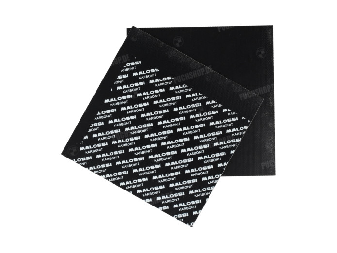 Membraan Malossi carbonit plaatjes universeel (2x 100x100mm 0.4mm)