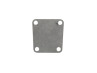Reed valve Polini 65cc cylinder cover plate stainless steel 6mm