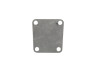 Membraan Polini 65cc cilinder afdekplaat RVS 6mm Membraan Polini 65cc cilinder afdekplaat RVS 6mm
