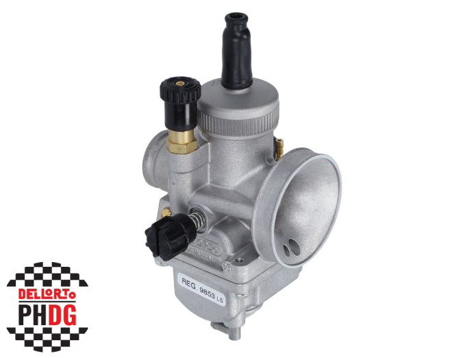 Dellorto PHDG 19mm carburateur hand choke insteek origineel 