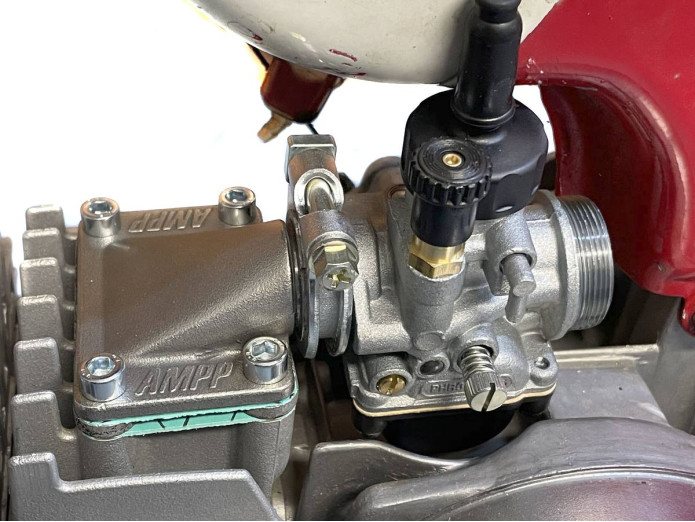 Membraan 74cc Gilardoni / Italkit 21mm laag model spruitstuk 