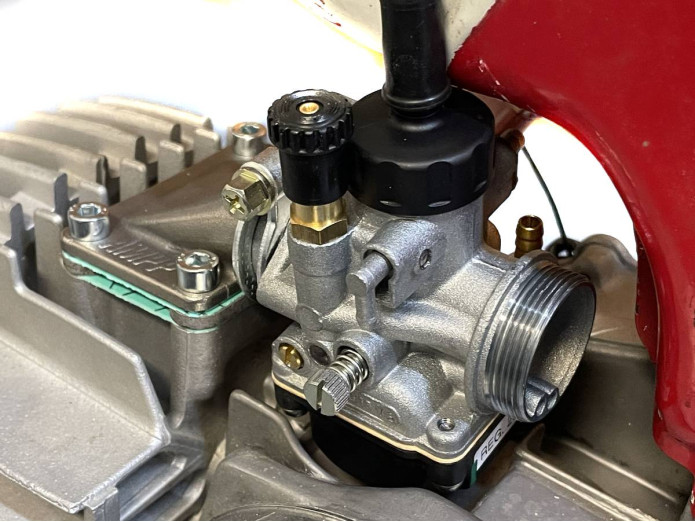 Membraan 74cc Gilardoni / Italkit 21mm laag model spruitstuk 