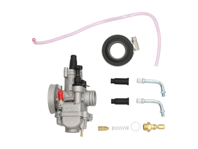 Polini CP 17.5mm carburateur hand choke replica insteek