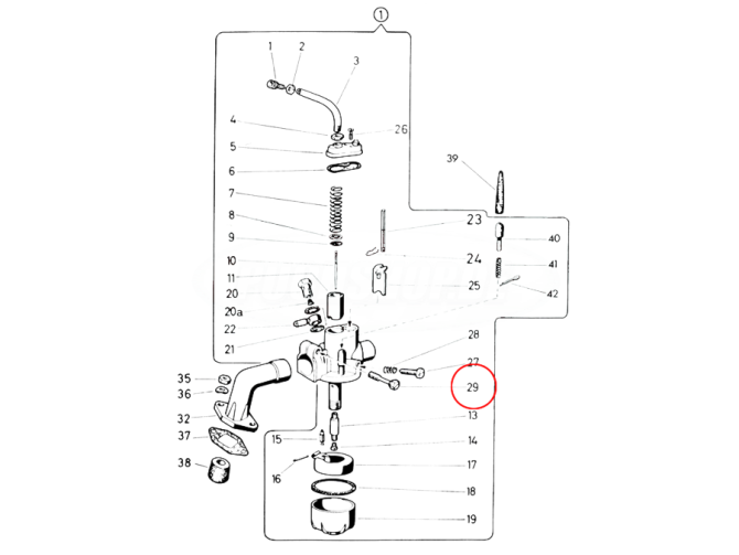 Bing 10-15mm clamp bolt product