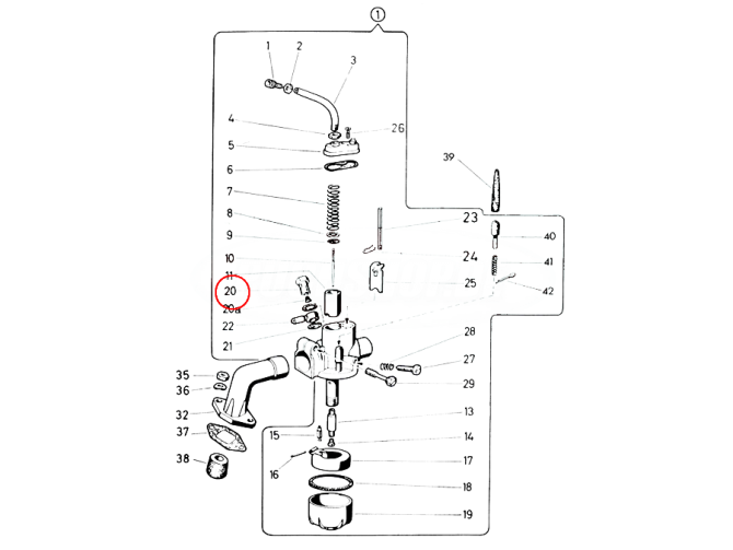 Bing 10-15mm banjo connection bolt M8x0.75 product