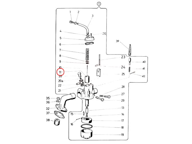 Bing 12-15mm gasschuif product