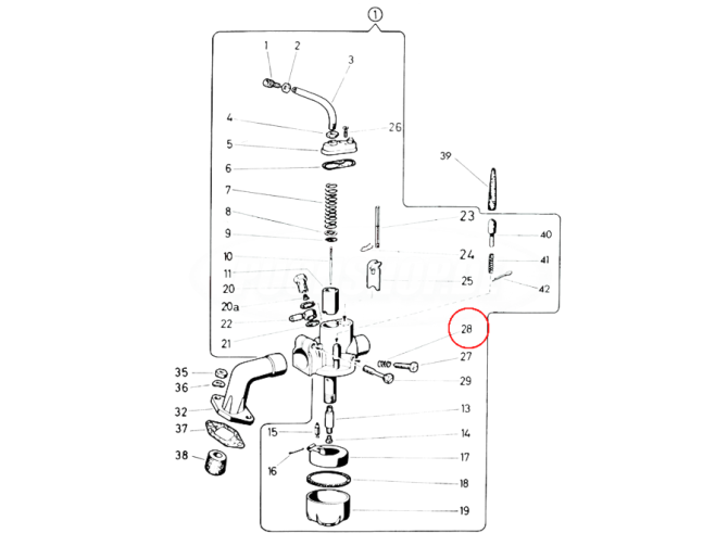 Bing 10-15mm idle screw spring product