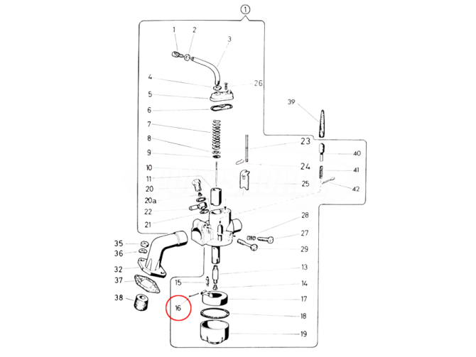 Bing 10-15mm vlotterstift product